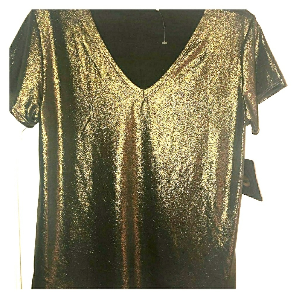 Gold shirt